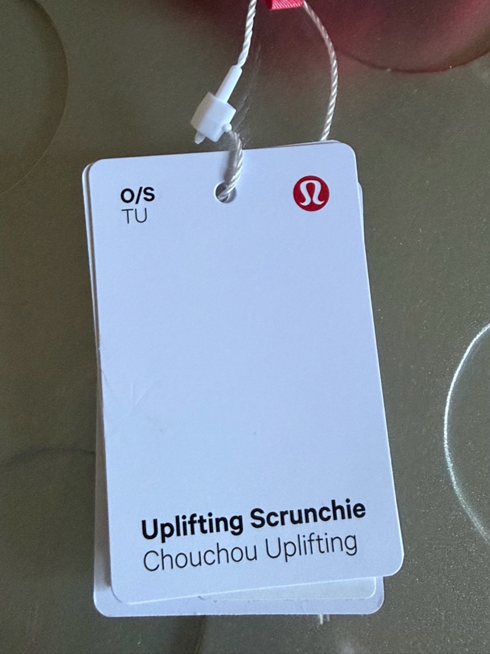 LULULEMON Uplifting Scrunchie True Red NWT - Picture 7 of 11